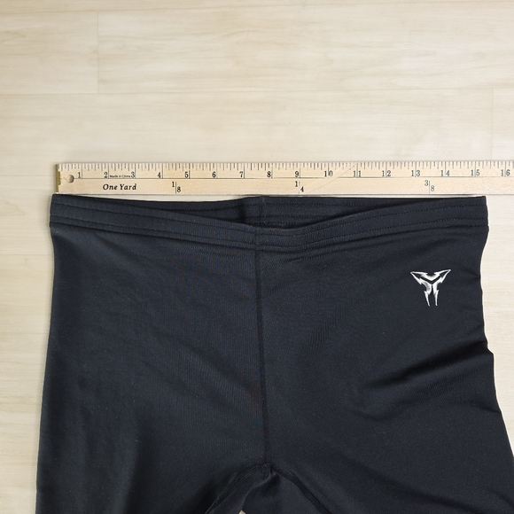 Nike Y2K Workout Compression Tight Leggings Fit Dry Kobe Mamba Logo Size Large - Picture 3 of 10